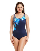 Zoggs Womens Ocean Treasure Adjustable Scoopback - Front 2