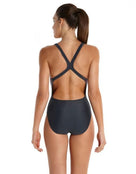 Placement Powerback Swimsuit - Grey/Red