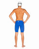 Arena Mens Powerskin Carbon Air 2 Swim Jammer - Blue/Grey - Front Close Up