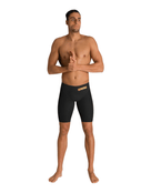 Arena Mens Powerskin Carbon Glide Swim Jammer - Black/Gold - Front Full Body