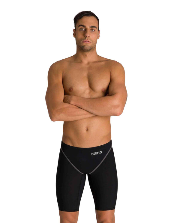 Arena - Mens Powerskin ST 2 Swim Jammer - Black - Model Front Pose
