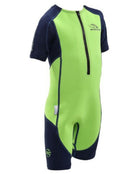 MP Michael Phelps Stingray HP Kids Wetsuit - Side - Green/Navy