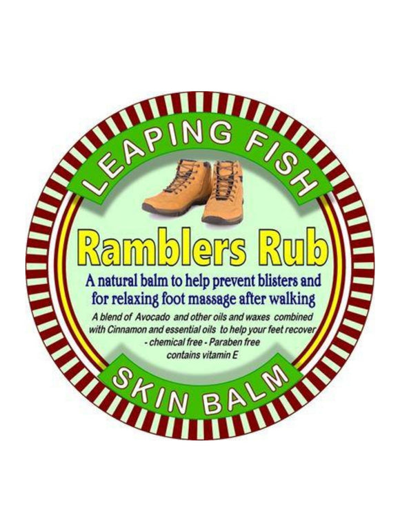 Leaping Fish Skin Balm Tin -  Ramblers Rub