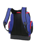 Simply Swim Basic Backpack - Back - Black/Blue/Red