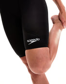 Speedo - Fastskin LZR Ignite Kneeskin - Full Body Swimsuit - Black/White Logo