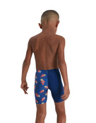 Speedo - Tots Boys Digi Allover Jammer - Navy - Model Back