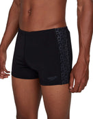 Speedo Mens Boomstar Splice Swim Aquashort - Front/Side Close Up