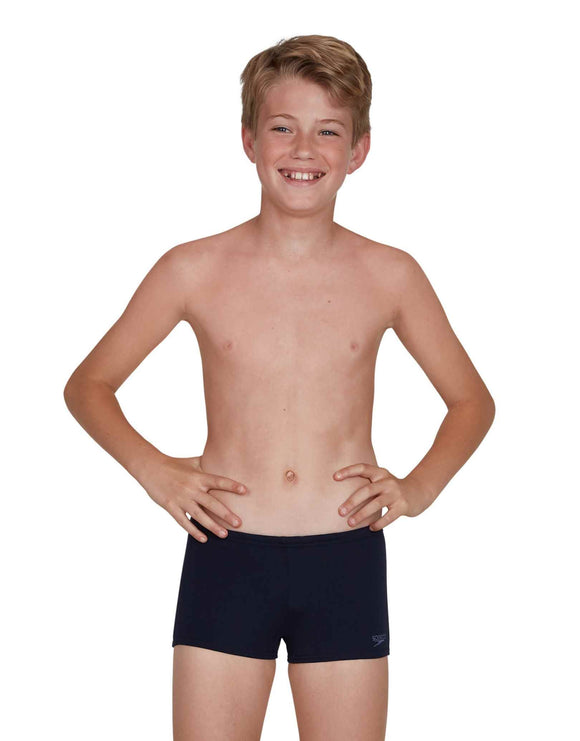 Speedo Boys Endurance Aquashort - Navy - Front