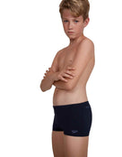 Speedo Boys Endurance Aquashort - Navy - Front/Side