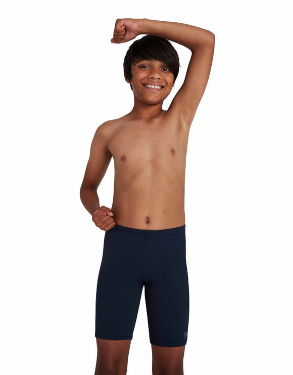 Speedo - Boys Endurance Jammer - Navy - Model Front Pose