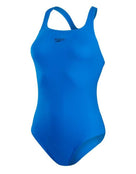 Speedo - Womens Endurance Plus Medalist Swimsuit - Bondi Blue - Product Only Front