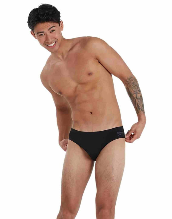 Speedo - Mens Endurance Plus 7cm Sportsbrief - Black - Front