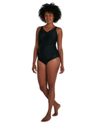 Speedo - Essential U-Back Maternity Swimsuit - Model Front