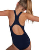Speedo Girls Endurance Plus Medalist Swimsuit - Navy - Front