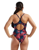 StarHex Durafast Elite Diamondfit Swimsuit - Red/Multi - Back