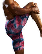 StarHex Durafast Elite Solid Swim Jammer - Red/Multi