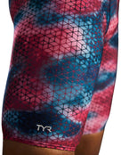 StarHex Durafast Elite Solid Swim Jammer - Red/Multi