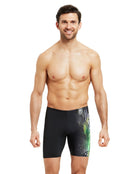 Zoggs Mens Streamer Mid Swimming Jammer - Front