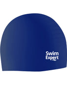 SwimExpert Adult Unisex Silicone Swimming Cap - Navy