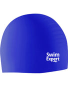 SwimExpert Adult Unisex Silicone Swimming Cap - Royal Blue
