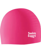 SwimExpert Adult Unisex Silicone Swimming Cap - Pink
