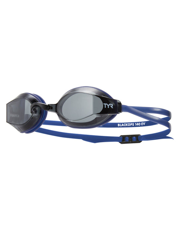TYR - Black Ops EV Racing Goggle - Tinted Lens/Blue - Product Only Front Side 
