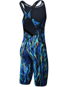 TYR - Womens Venzo Openback Swim Kneesuit - Product Only Back