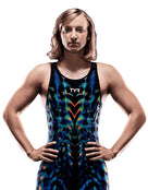 TYR - Womens Venzo Openback Swim Kneesuit - Front