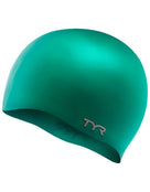 TYR - Wrinkle Free Silicone Swimming Cap - Green