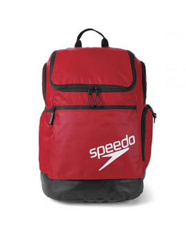 Speedo - 35L Teamster 2.0 Rucksack - Red/Black - Product Front 
