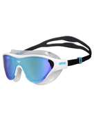 Arena - The One Swim Mask - Product Side/Front - Blue Mirrored Lenses - Front/Side