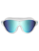 Arena - The One Swim Mask - Blue Mirored Lenses - Silver/Grey - Product Front/Nose Bridge