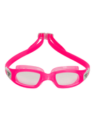Michael Phelps - Tiburon Kid Swim Goggles - Pink/White/Clear Lens - Front