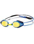 Arena - Tracks Mirror Swimming Goggle - Blue/Black - Front/Side