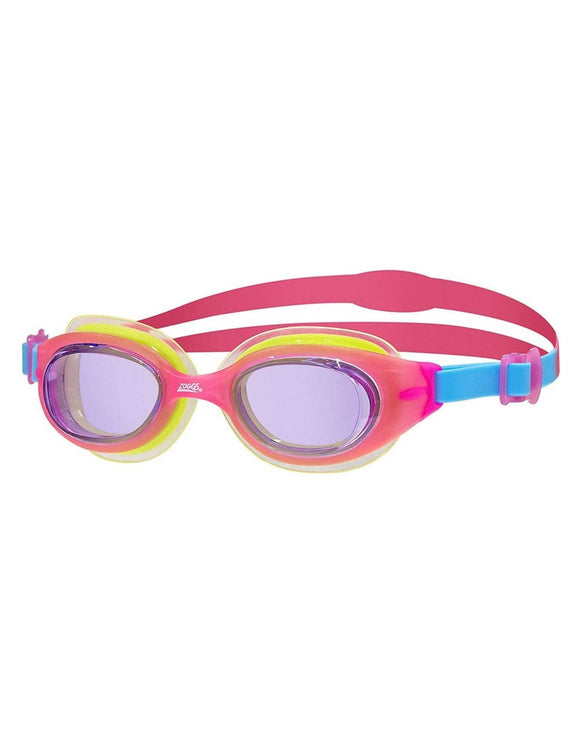 Zoggs - Little Sonic Air Swim Goggle - Pink/Yellow/Blue - Front