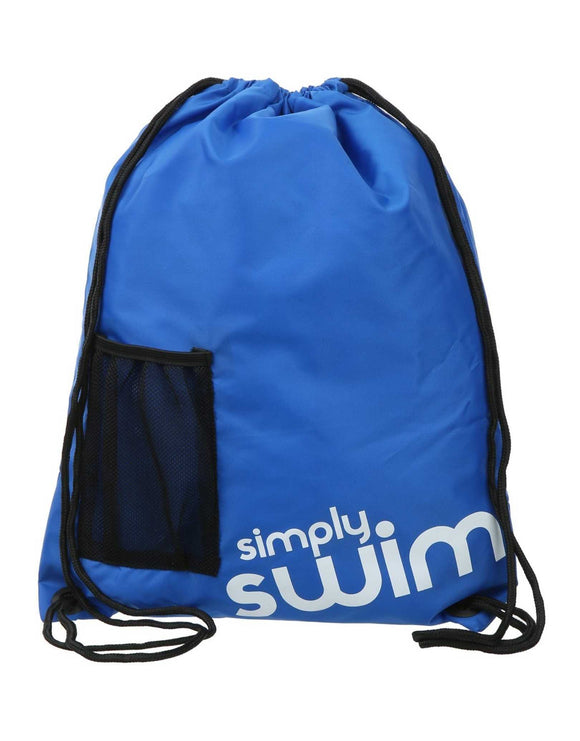 Simply Swim - Large Swim Bag - Blue - Front Logo