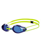 Arena - Tracks Kids Swimming Goggle - Blue/White/Yellow - Front