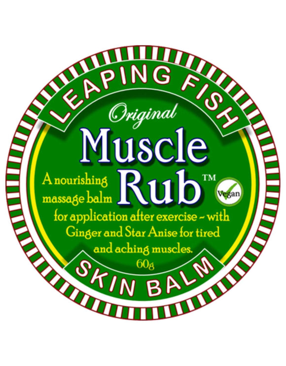 Leaping Fish - Skin Balm Tin - Original Muscle Rub - Front 