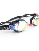 Lane 4 - VX-958 Model - Junior Dual Prescription Goggles - Gold/Black/Red - Front 