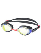 Lane 4 - VX-958 Model - Junior Dual Prescription Goggles - Gold/Black/Red - Mirror Lenses