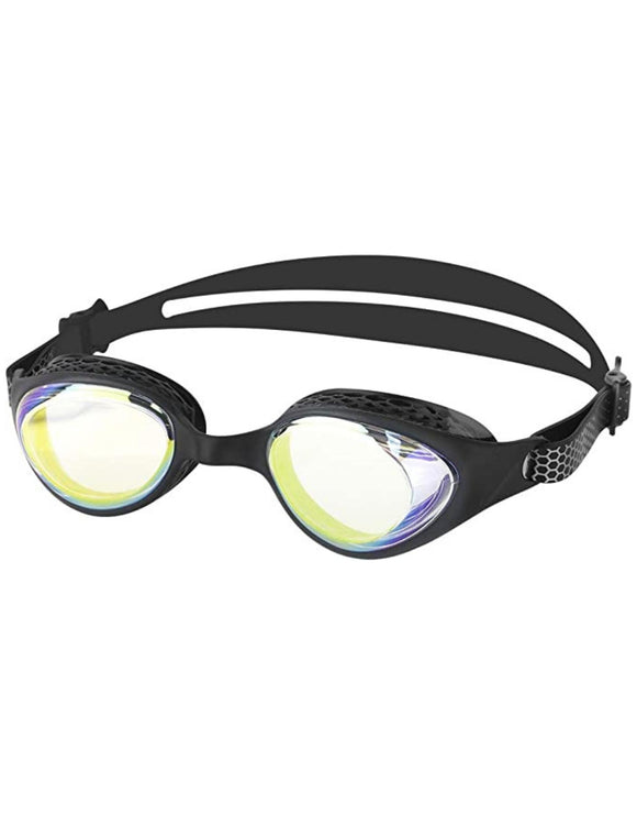 Lane 4 - VX-961 Model - Junior Dual Prescription Goggles - Gold/Black - Product Side/Front