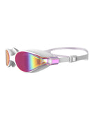 Speedo - Virtue Mirror Female Goggle - White/Lavender Gold - Side 