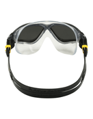 Aqua Sphere Vista Swim Goggle - Dark Grey/Black/Mirrored Lens - Back