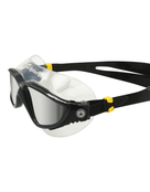 Aqua Sphere Vista Swim Goggle - Dark Grey/Black/Mirrored Lens - Side