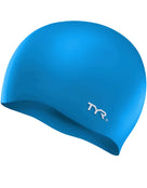 TYR - Wrinkle Free Silicone Swim Cap - Product Only Blue
