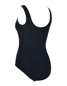 Zoggs - Macmaster Scoopback Swimsuit - Black/Multicolour - Product Only Back View