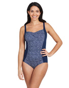 Zoggs - Martinique Ruched Front Swimsuit - Front Pose