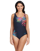 Zoggs - Maya Adjustable Scoopback Swimsuit - Front Pose