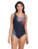 Zoggs - Maya Adjustable Scoopback Swimsuit - Front