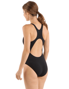 Zoggs Womens Cottesloe Powerback Swimsuit - Black - Back